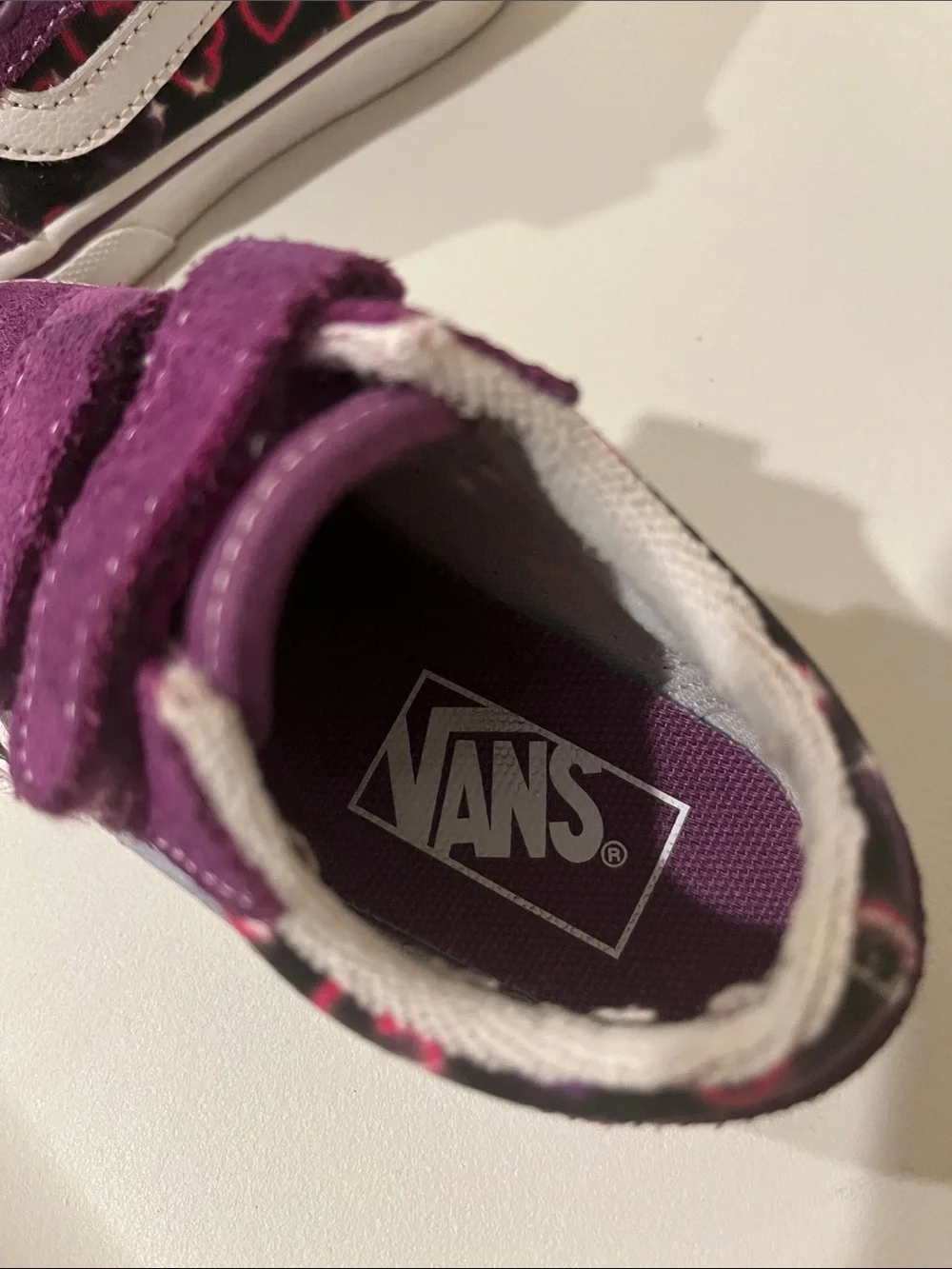 Toddler  purple Vans